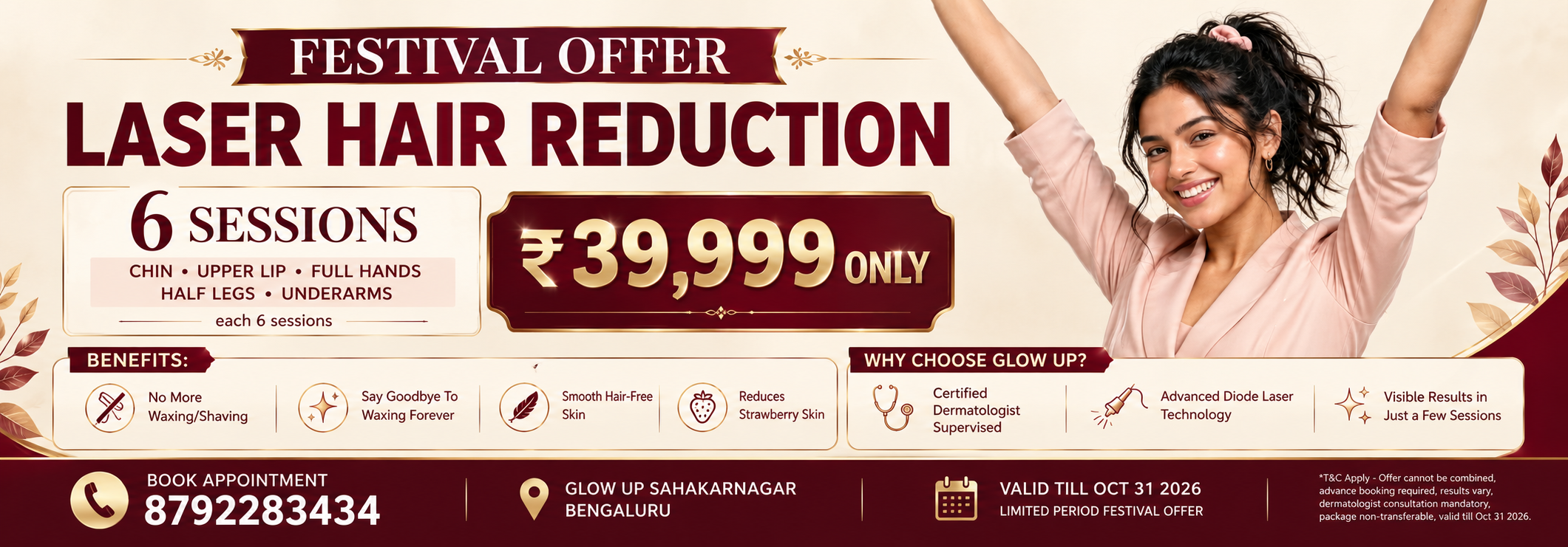 Luxury Laser Hair Reduction Festival Offer (1)